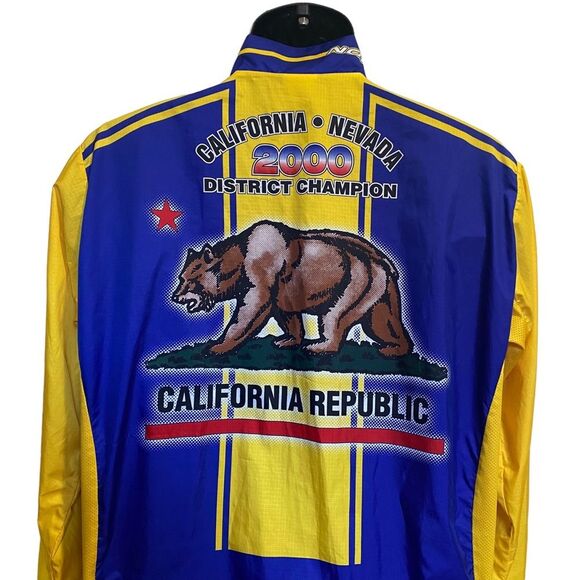 Vintage Voler California Nevada Republic 2000 Champion Windbreaker Jacket Sz M - Picture 4 of 15